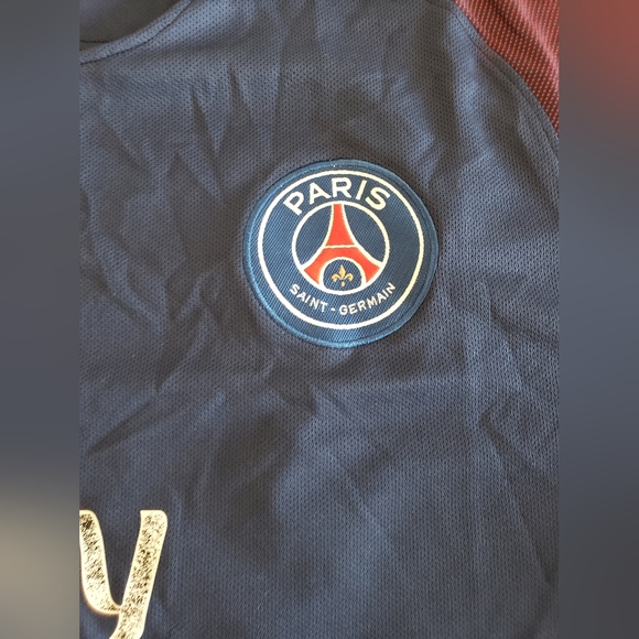Nike PSG Paris Saint Germain France Men XL Neymar Jr Authentic Soccer Futb - Picture 9 of 12
